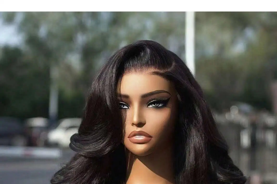 40 Inch 200% Density Wear and Go Glueless Wigs Human Hair Pre Plucked Pre Cut 13X4 HD Lace Wigs Body Wave Lace Front Wigs
