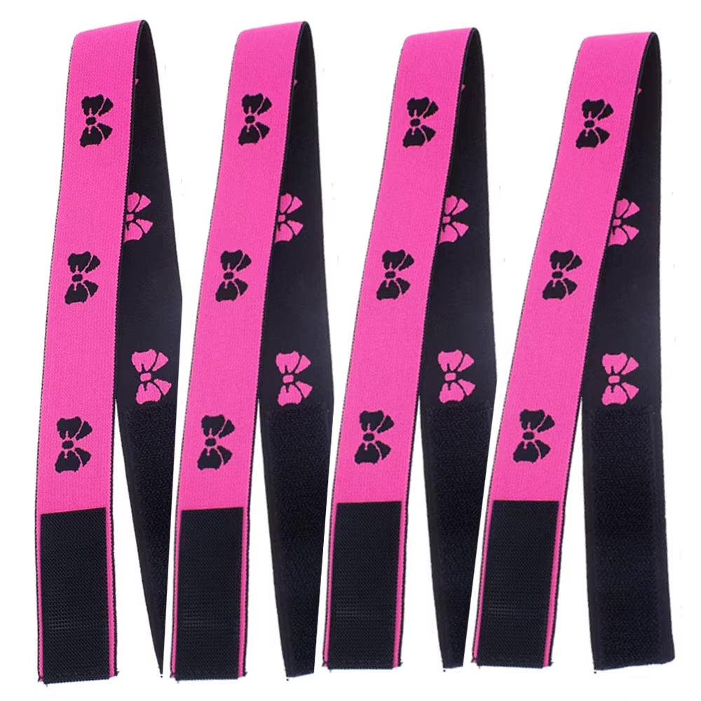 Fashion Hair Elastic Band for Wigs Adjustable Edge Scarf Elastic Headband with Magictape for Women Lace Wigs